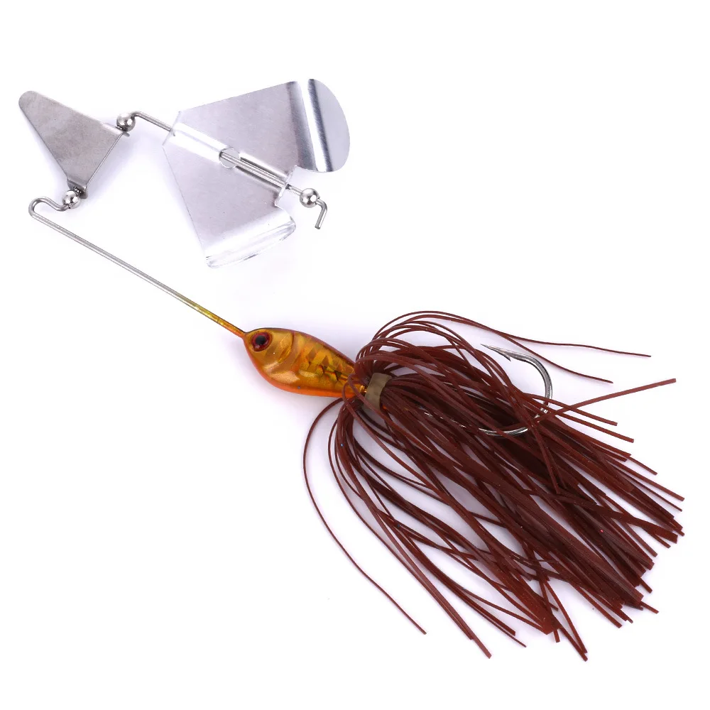NewBility 16g Spinner Fishing Lure Bait Spoon Swisher Bass paillette rubber skirt Buzzbait, Red/blue
NewBility 16g Spinner Fishing Lure Bait Spoon Swisher Bass paillette rubber skirt Buzzbait, Red/blue