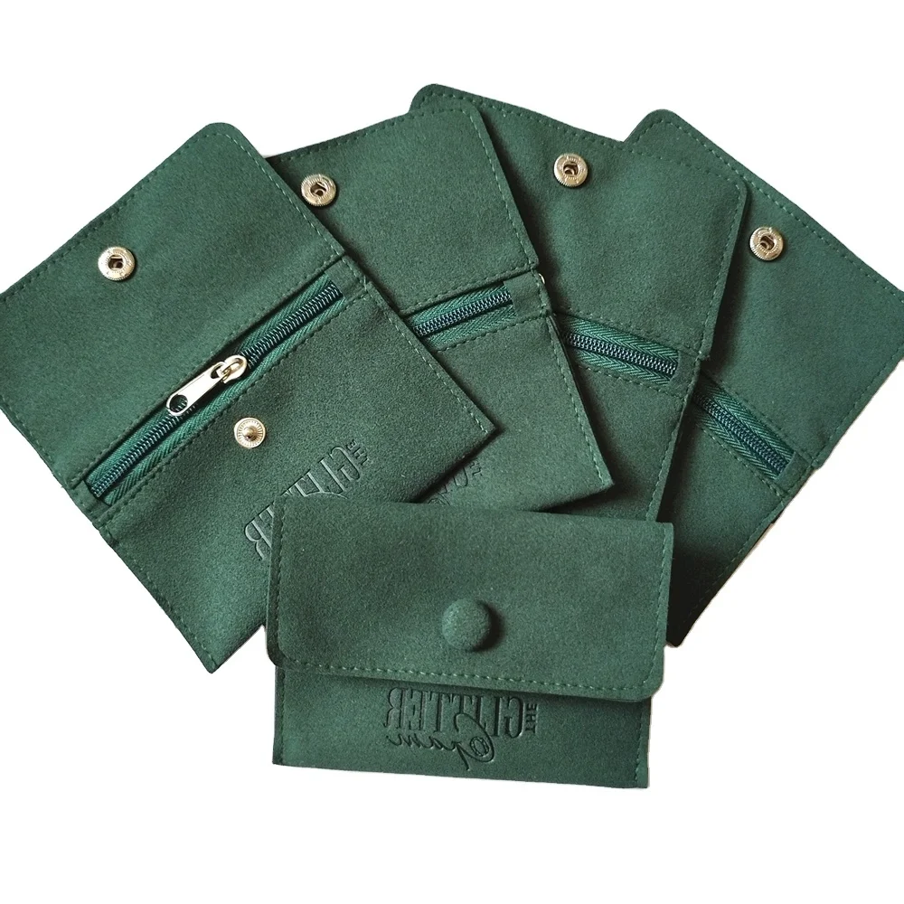 jewelry bag with zipper ,microfiber material small Necklace pouches with custom logo
jewelry bag with zipper ,microfiber material small Necklace pouches with custom logo