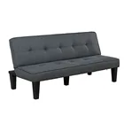 New Sofa Sleeper Black Convertible Couch loveseat Folding Sofa Bed, Nap Lounge Chair for Living Room