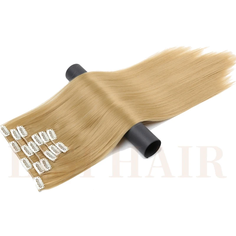 Six Piece 56Cm 24 Inch Long 16 Clips Synthetic Fake False Hairpiece Clip In Hair Extension
Six Piece 56Cm 24 Inch Long 16 Clips Synthetic Fake False Hairpiece Clip In Hair Extension