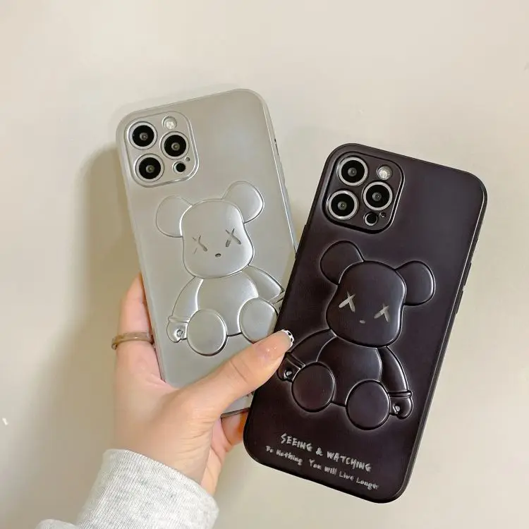 Amazon Hot 3D Luxury Cute Cartoon Bear Case For Iphone 13 Cover Matte Soft TPU Phone Case For IPhone X XR XS 11 Pro Max 7 8 plus
Amazon Hot 3D Luxury Cute Cartoon Bear Case For Iphone 13 Cover Matte Soft TPU Phone Case For IPhone X XR XS 11 Pro Max 7 8 plus