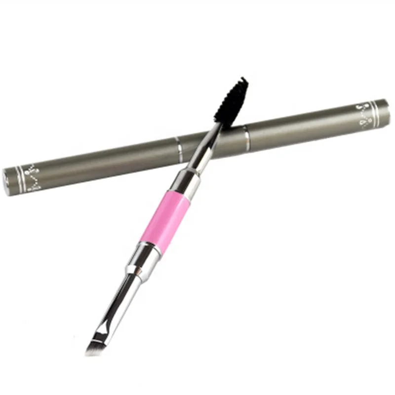 Multifunctional Double-headed Eyebrow Brush Spiral Cover Eyelash Brush Bevel Eyebrow Brush, Pink/gray/black/white
Multifunctional Double-headed Eyebrow Brush Spiral Cover Eyelash Brush Bevel Eyebrow Brush, Pink/gray/black/white