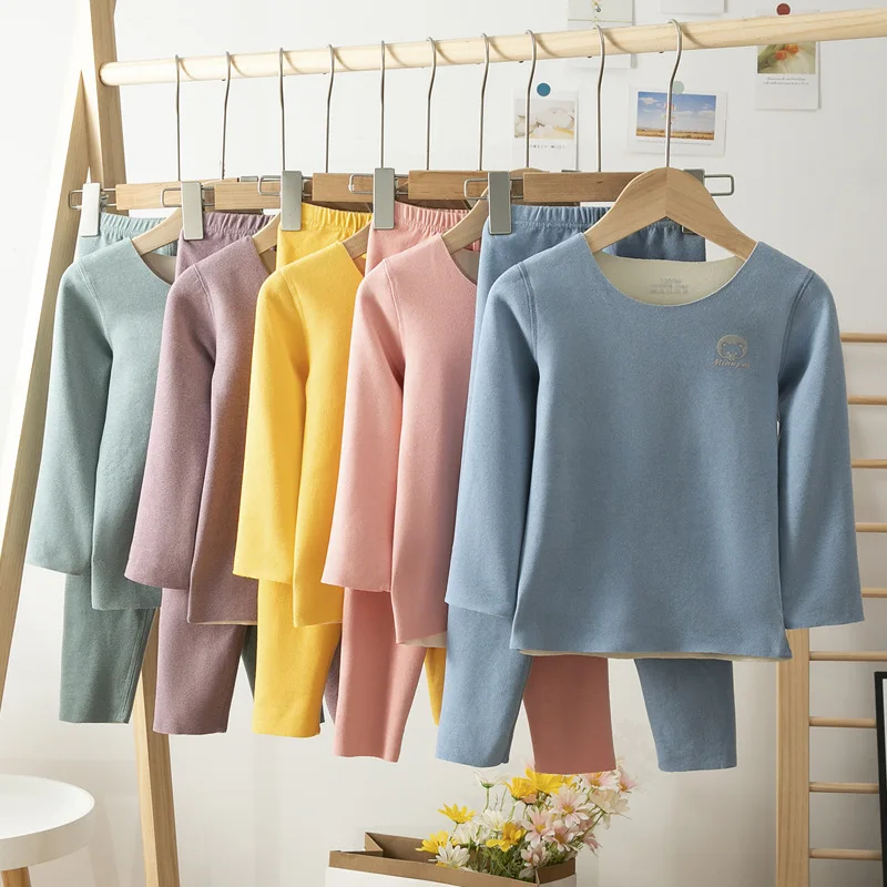 Good Quality Fall Winter Warm Kids Underwear Suits Children's Thermal Underwear Lil Girl 2 Piece Winter Clothes Sets, As shown
Good Quality Fall Winter Warm Kids Underwear Suits Children's Thermal Underwear Lil Girl 2 Piece Winter Clothes Sets, As shown