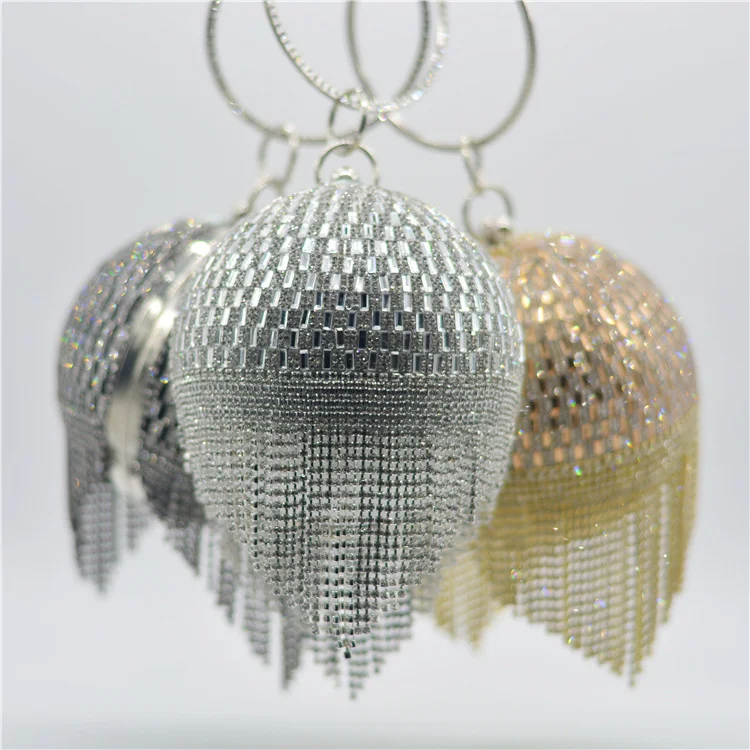 European and American fashion new acrylic bag evening bag round cosmetic all-match dinner bag handmade
European and American fashion new acrylic bag evening bag round cosmetic all-match dinner bag handmade