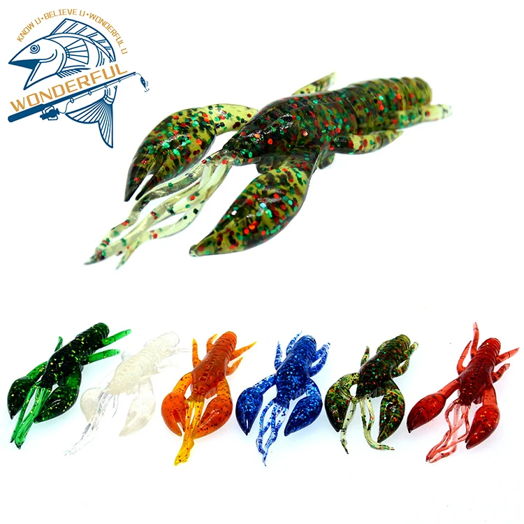 6g 70mm Lifelike Multicolor Plastic PVC Artificial Big Game Fishing Lobster Bait Freshwater Luminous Crawfish Soft Lure
6g 70mm Lifelike Multicolor Plastic PVC Artificial Big Game Fishing Lobster Bait Freshwater Luminous Crawfish Soft Lure