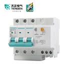 new style China product rcbo 20amp TGB1NLE-32 3P C20 100mA mcb ce certificate ac circuit breaker