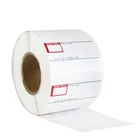 Free sample good price barcode label printing scale water proof barcode label for sticker cutting machine