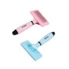 Pet Deshedding Grooming Self Cleaning Slicker Brush For Dog Cat Hair Shedding