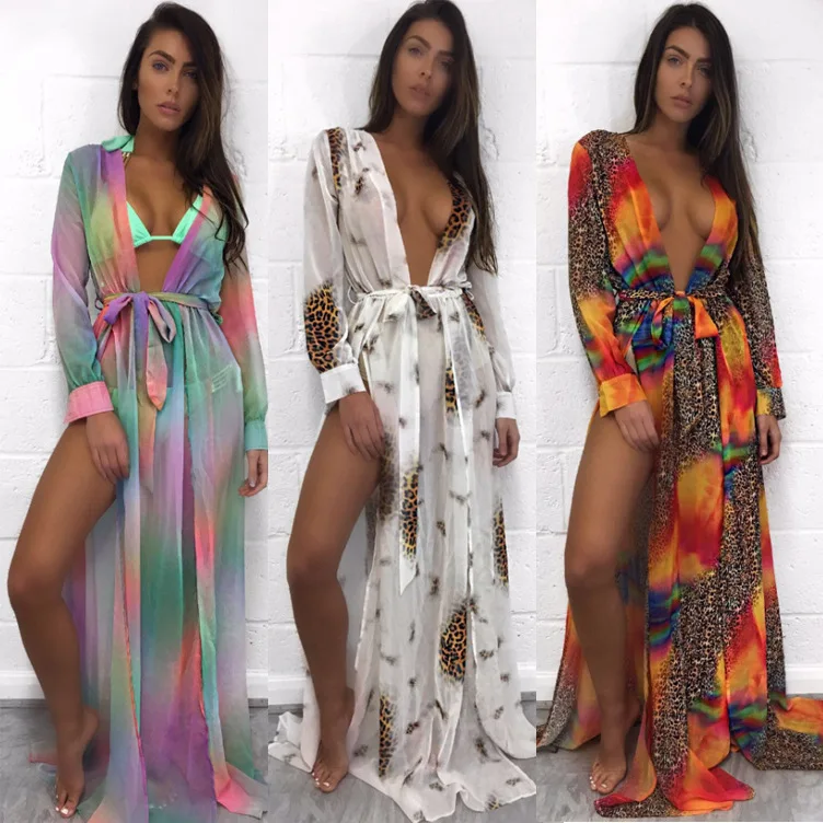 2020 Sexy Fashion Bohemian Sleeveless Floral Printed Deep V-neck Long Dress Party Women Clothing
2020 Sexy Fashion Bohemian Sleeveless Floral Printed Deep V-neck Long Dress Party Women Clothing