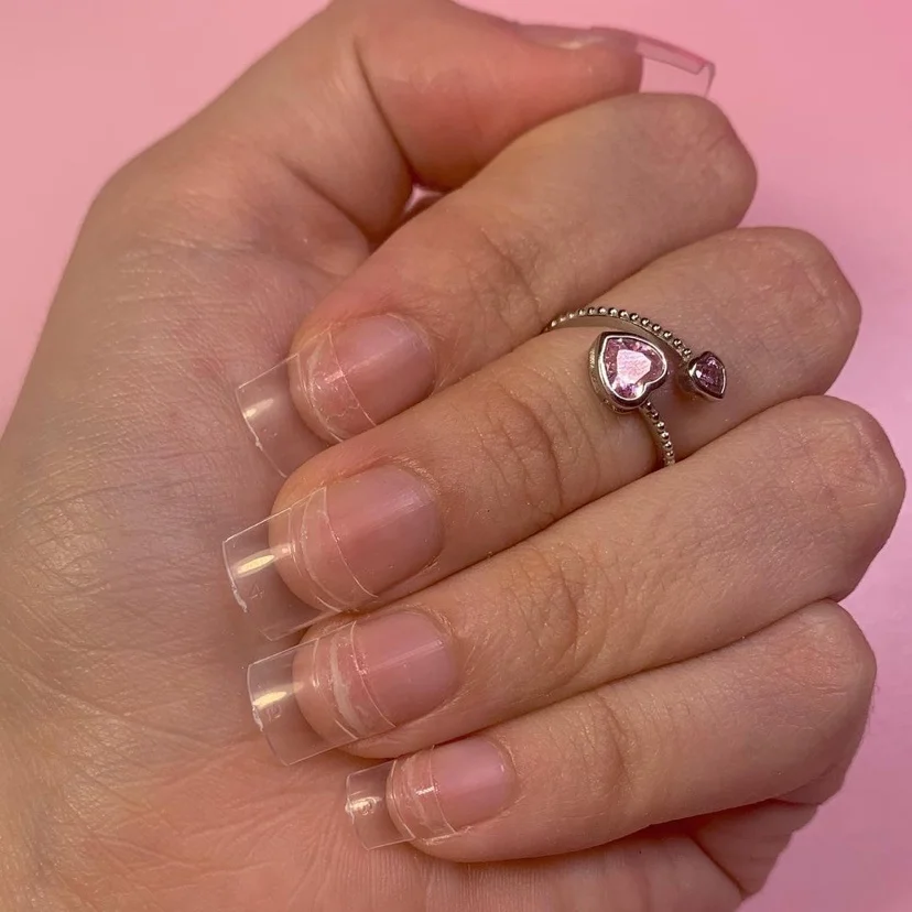 500Pcs Clear Pink Box ABS Short French Nails Artificial False Nails Art UV Gel Polish DIY Short Square Nails
500Pcs Clear Pink Box ABS Short French Nails Artificial False Nails Art UV Gel Polish DIY Short Square Nails