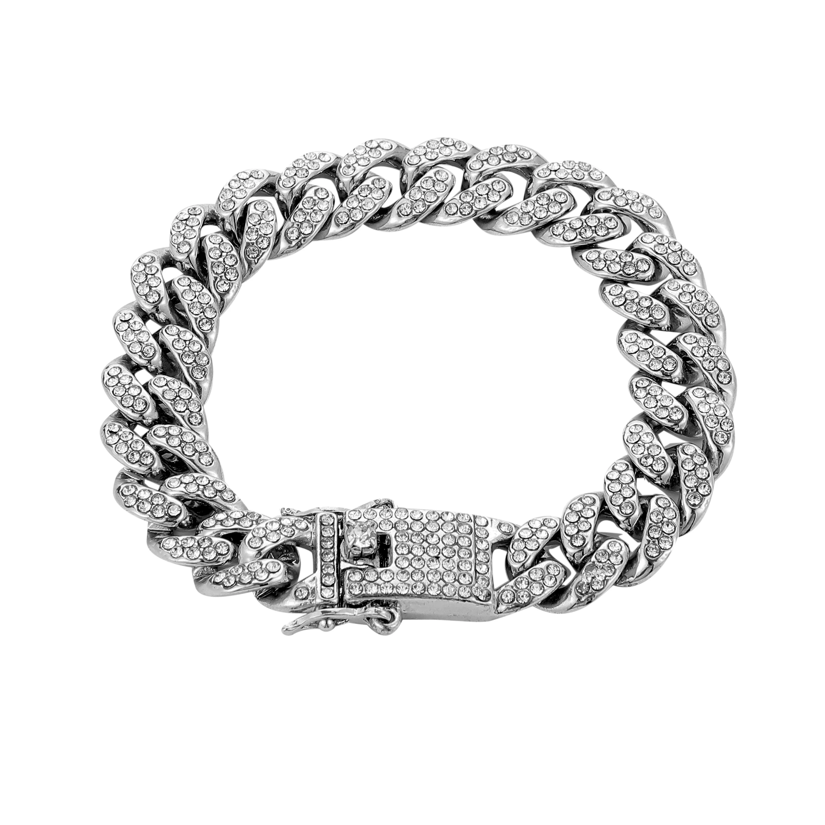 2021 new silver plated diamond bracelet diamond bracelet ladies personalized bracelet for party, Silver color
2021 new silver plated diamond bracelet diamond bracelet ladies personalized bracelet for party, Silver color