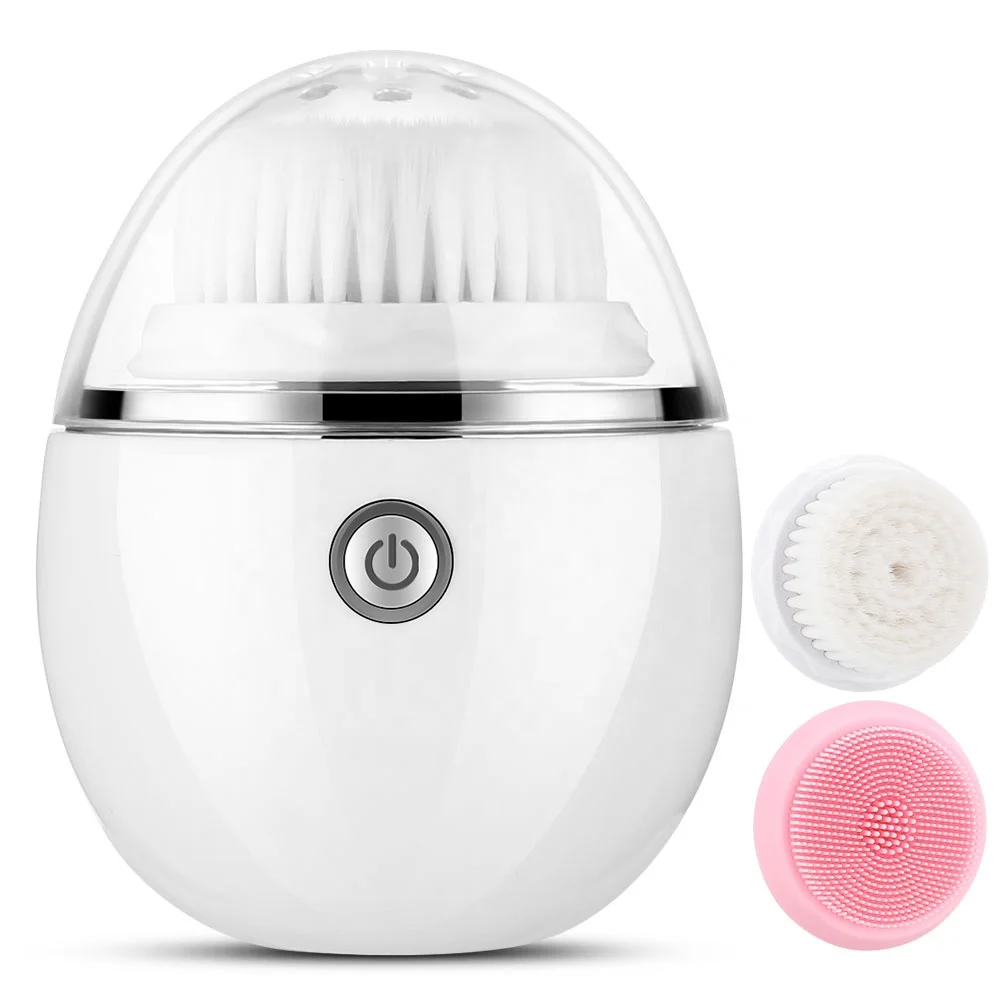 Wholesale Waterproof Electronic Skin Care Pore Wireless Sonic Silicone Mini Electric Facial Cleansing Brush With Smart Reminder, White
Wholesale Waterproof Electronic Skin Care Pore Wireless Sonic Silicone Mini Electric Facial Cleansing Brush With Smart Reminder, White