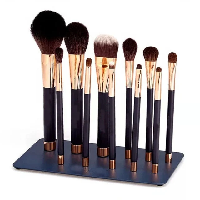 New Arrival 11pcs Standing Up Magnetic Cosmetic Makeup Brush Set with Iron Plate Animal Hair, Black
New Arrival 11pcs Standing Up Magnetic Cosmetic Makeup Brush Set with Iron Plate Animal Hair, Black