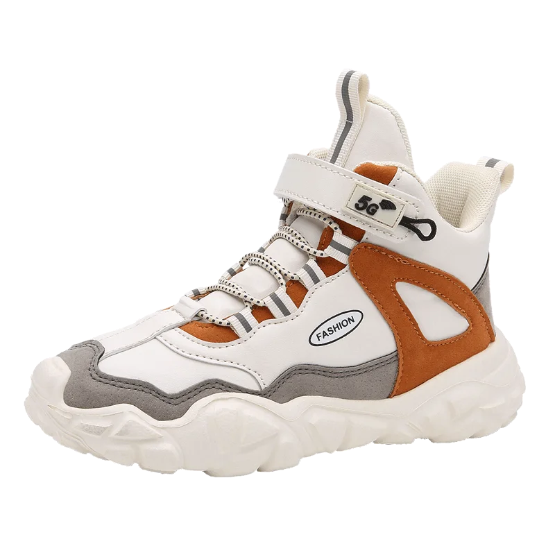 High-elastic Lightweight Sneakers Cushioning Student Basketball Shoes Child High-top Sports Shoes
High-elastic Lightweight Sneakers Cushioning Student Basketball Shoes Child High-top Sports Shoes