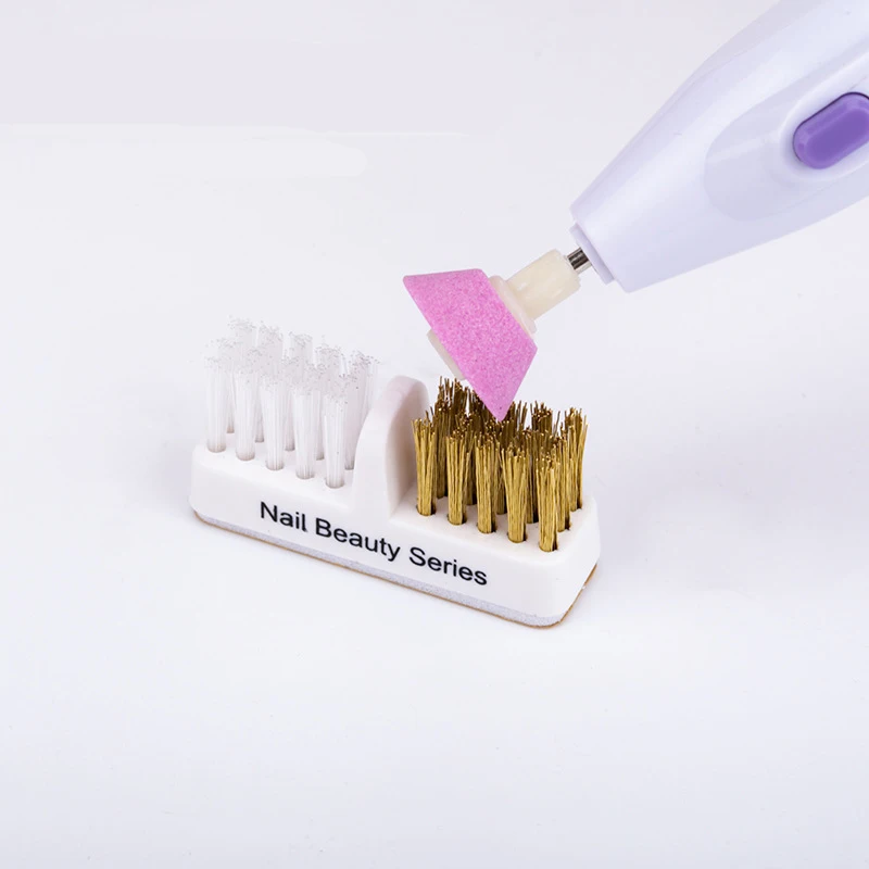 Professional Nail Drill Bit Clean Tool Copper Wire Drill Brush Nail Drill Manicure Brushes, White
Professional Nail Drill Bit Clean Tool Copper Wire Drill Brush Nail Drill Manicure Brushes, White