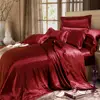 19mm/22MM/25MM Oeko-Tex 100 Seamless Silk Bedding Bed Linen 100% Mulberry Silk Bed Sheet, Luxurious Silk Bedding Set