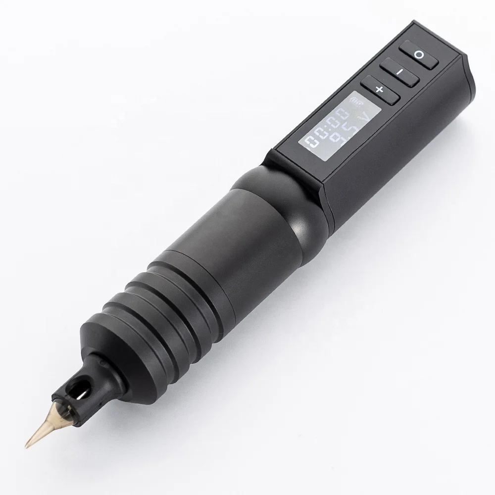 LCD Display maquina de tatuaje pen Wireless Battery Aluminum Electric Tattoo Machine for Sale
LCD Display maquina de tatuaje pen Wireless Battery Aluminum Electric Tattoo Machine for Sale