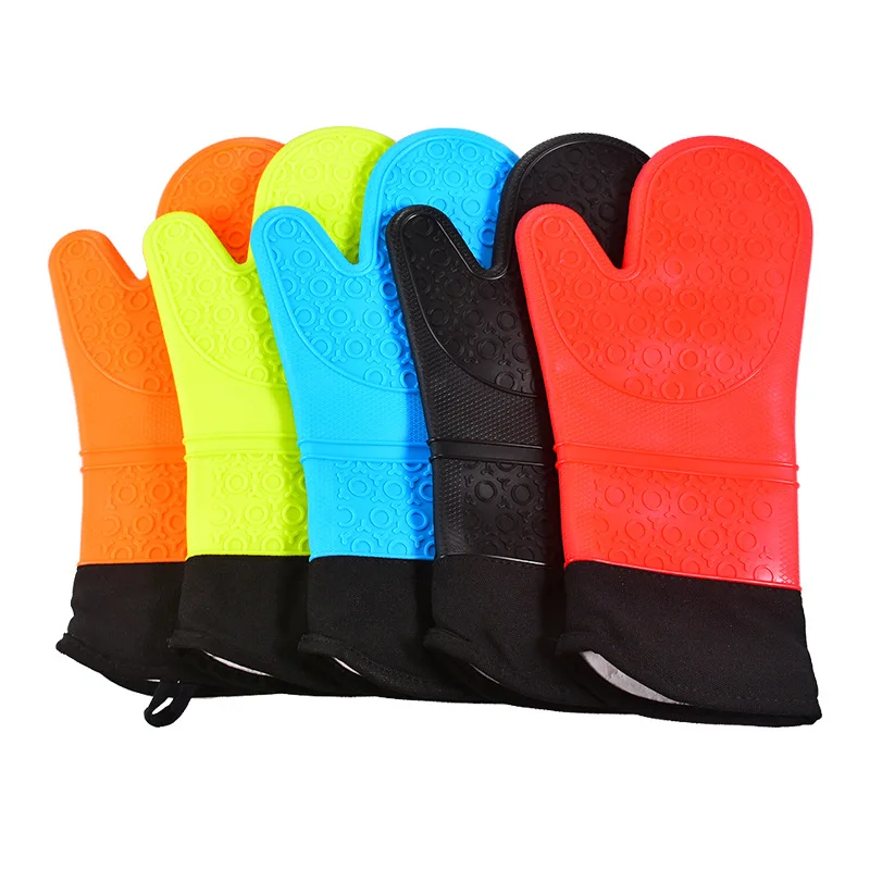Thickened Microwave Oven Baking Silicone Gloves Heat-insulated Anti-hot Gloves Cotton Gloves
Thickened Microwave Oven Baking Silicone Gloves Heat-insulated Anti-hot Gloves Cotton Gloves