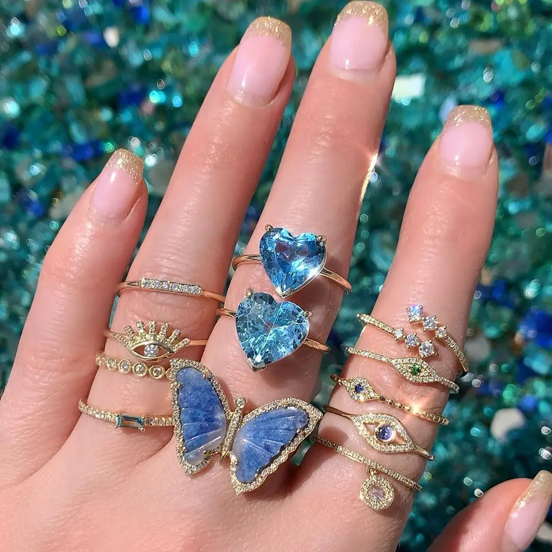 Barlaycs Fashion Cute Zircon Heart/Snake/Moon and Star/Chain Zodiac Openings Ring Set for Women Wedding Party Jewelry, Gold color
Barlaycs Fashion Cute Zircon Heart/Snake/Moon and Star/Chain Zodiac Openings Ring Set for Women Wedding Party Jewelry, Gold color