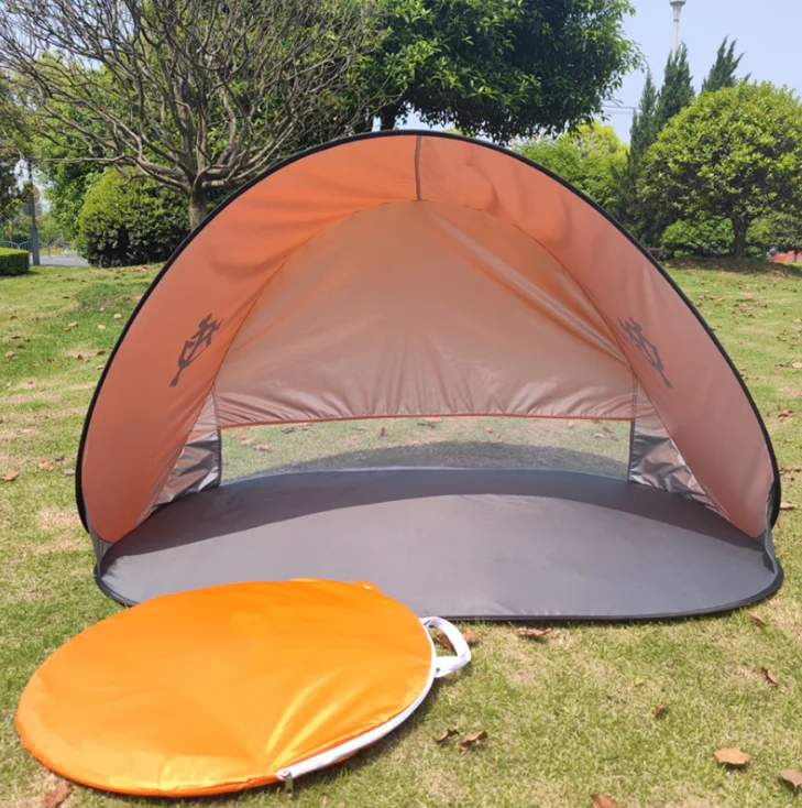 New arrival folding fiberglass sunshade beach tent leisure outdoor grass tent for beach, Multi
New arrival folding fiberglass sunshade beach tent leisure outdoor grass tent for beach, Multi