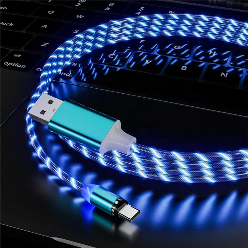 Flowing Light LED Charging Cable Micro USB Type C Cable Cool Streamer Phone Charger Cable For iPhone, Green red blue white
Flowing Light LED Charging Cable Micro USB Type C Cable Cool Streamer Phone Charger Cable For iPhone, Green red blue white
