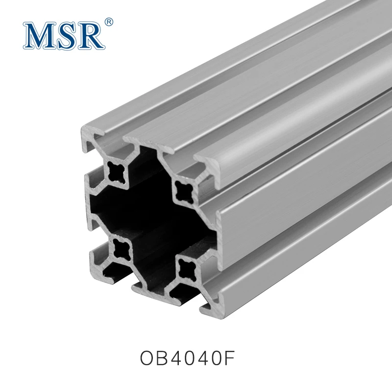 shaoxing msr 40f factory price slot 5 aluminium extrusion aluminium profile  4040  for window and door connecting china supplier