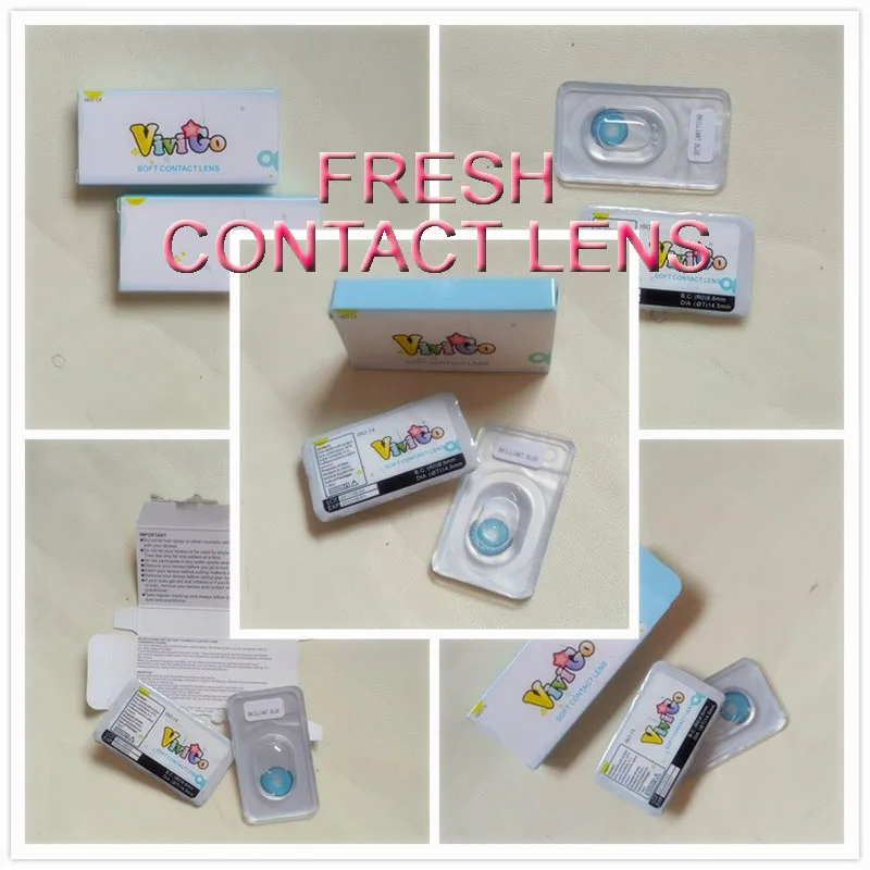 HOT 3 tone colored eye contact lens soft yearly cosmetic wholesale china cheap color contact lenses Fresh
HOT 3 tone colored eye contact lens soft yearly cosmetic wholesale china cheap color contact lenses Fresh