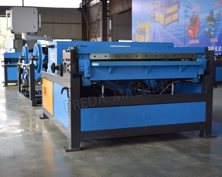 China factory sale auto duct production line with low price automatic folding machine auto duct line 3