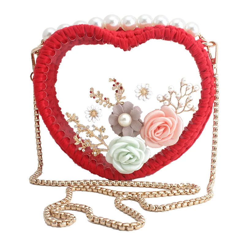 2020 new arrivals heart-shaped flowers woven acrylic jelly handbags clutch transparent pouch bags
2020 new arrivals heart-shaped flowers woven acrylic jelly handbags clutch transparent pouch bags