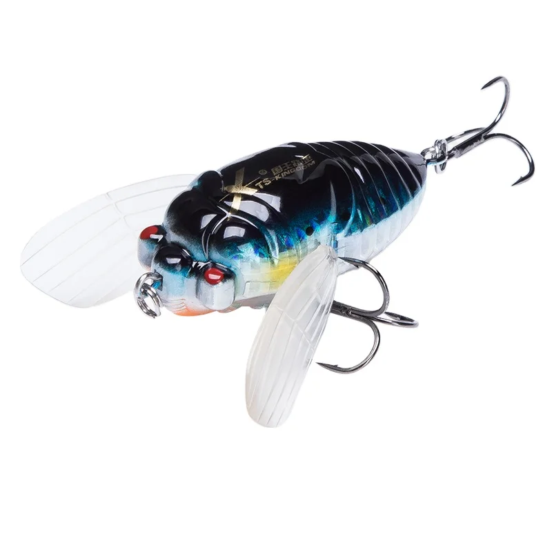 Kingdom 5276 Insect Fishing Lures With Wings 55mm 12.1g Floating & Sinking Hard Baits Floating Pencil Fishing Lure, 4 colors
Kingdom 5276 Insect Fishing Lures With Wings 55mm 12.1g Floating & Sinking Hard Baits Floating Pencil Fishing Lure, 4 colors