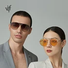 China Competitive Price HM19063 Metal Frame Designer Sunglasses Manufacturing
