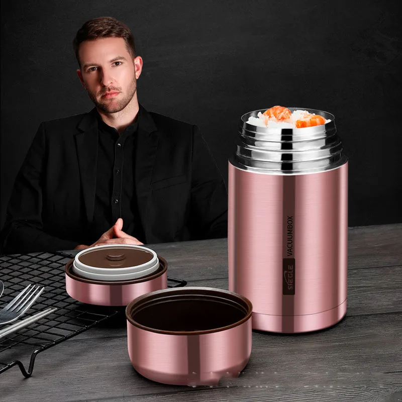 Large Capacity Food Container Stainless Steel Noodle Soup Bowl Food Warmer Flask Vacuum Lunch Box
Large Capacity Food Container Stainless Steel Noodle Soup Bowl Food Warmer Flask Vacuum Lunch Box