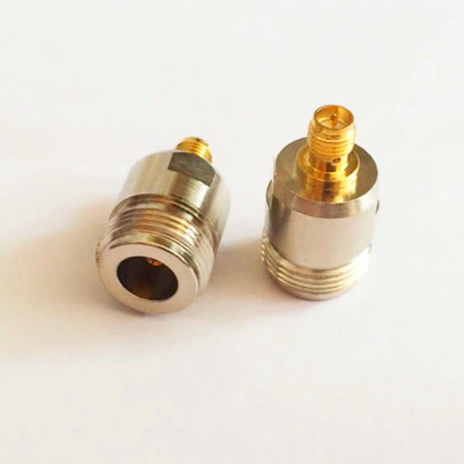 N Female to SMA Female Straight Wi-Fi Adapter Connector for Router Antenna