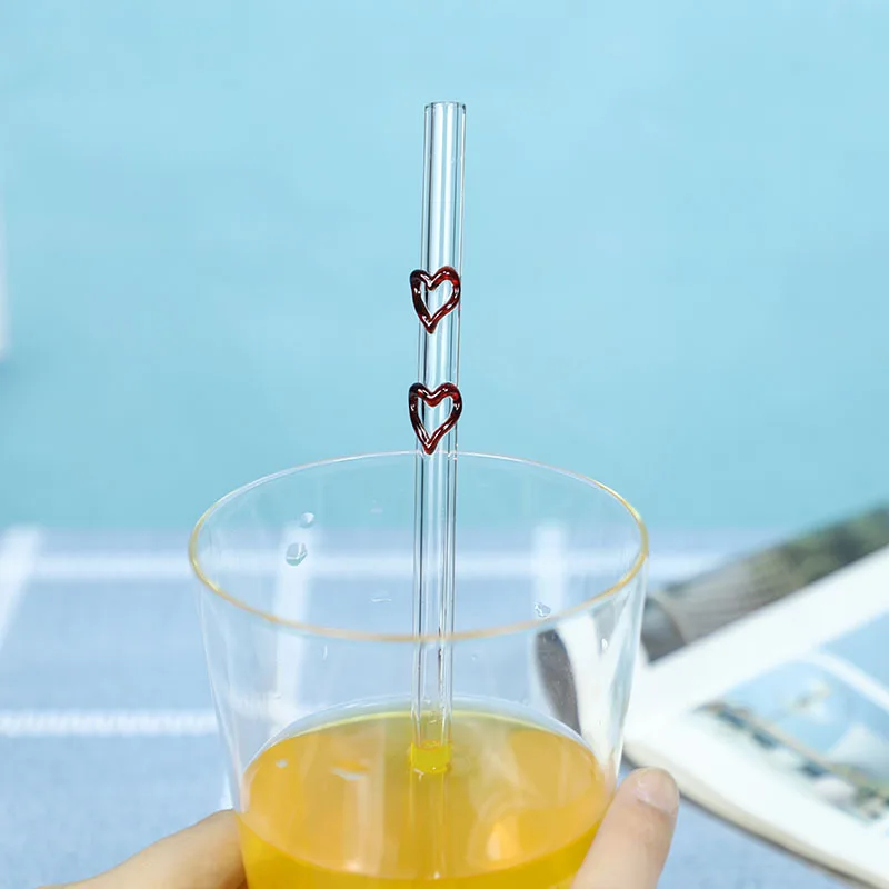 Transparent drinking glass straight reusable straws and cleaner brush, Clear glass straight straws
Transparent drinking glass straight reusable straws and cleaner brush, Clear glass straight straws