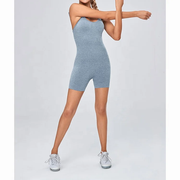 2021 Casual Bodycon Sleeveless Jumpsuits Sporty Workout Active Wear Skinny Seamless Women Jumpsuit, 6 colors or custom
2021 Casual Bodycon Sleeveless Jumpsuits Sporty Workout Active Wear Skinny Seamless Women Jumpsuit, 6 colors or custom
