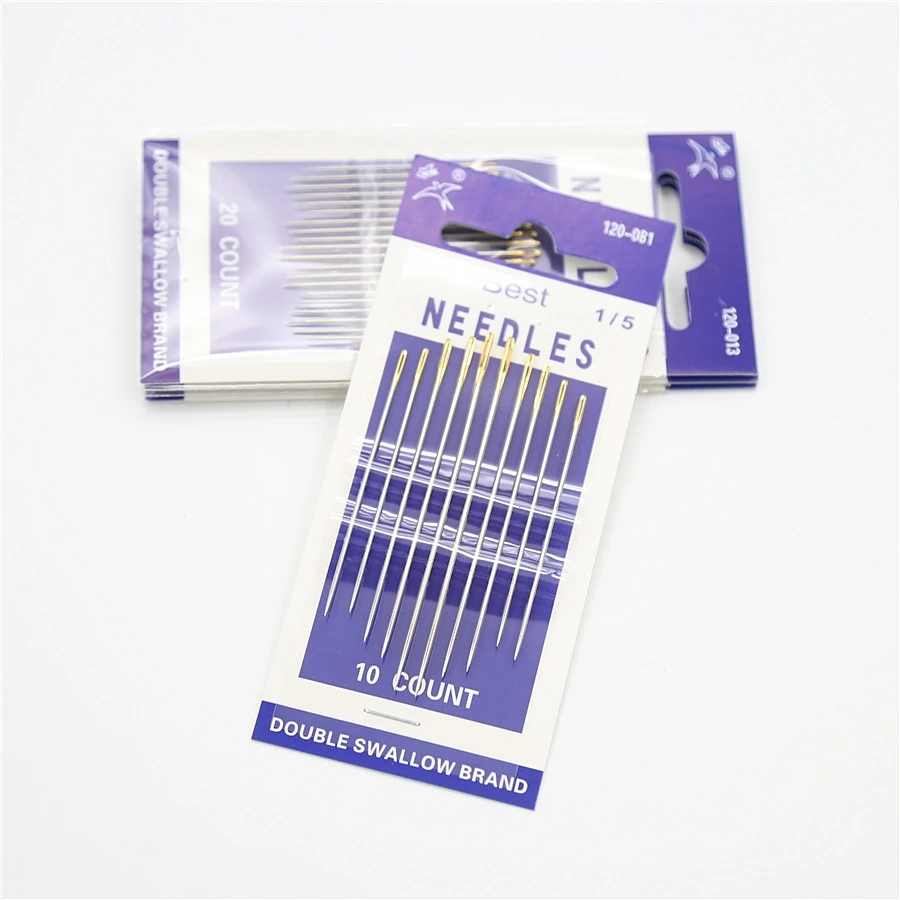Wholesale collective packing Gold tail small eye hand stitch handmade knitting sewing embroidery needles
Wholesale collective packing Gold tail small eye hand stitch handmade knitting sewing embroidery needles