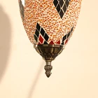 Evershining Lighting Brand Vintage Turkey Inspired Handcrafted Brass Table Lamp Latest Lantern Turkish Lamp Mosaic WG002