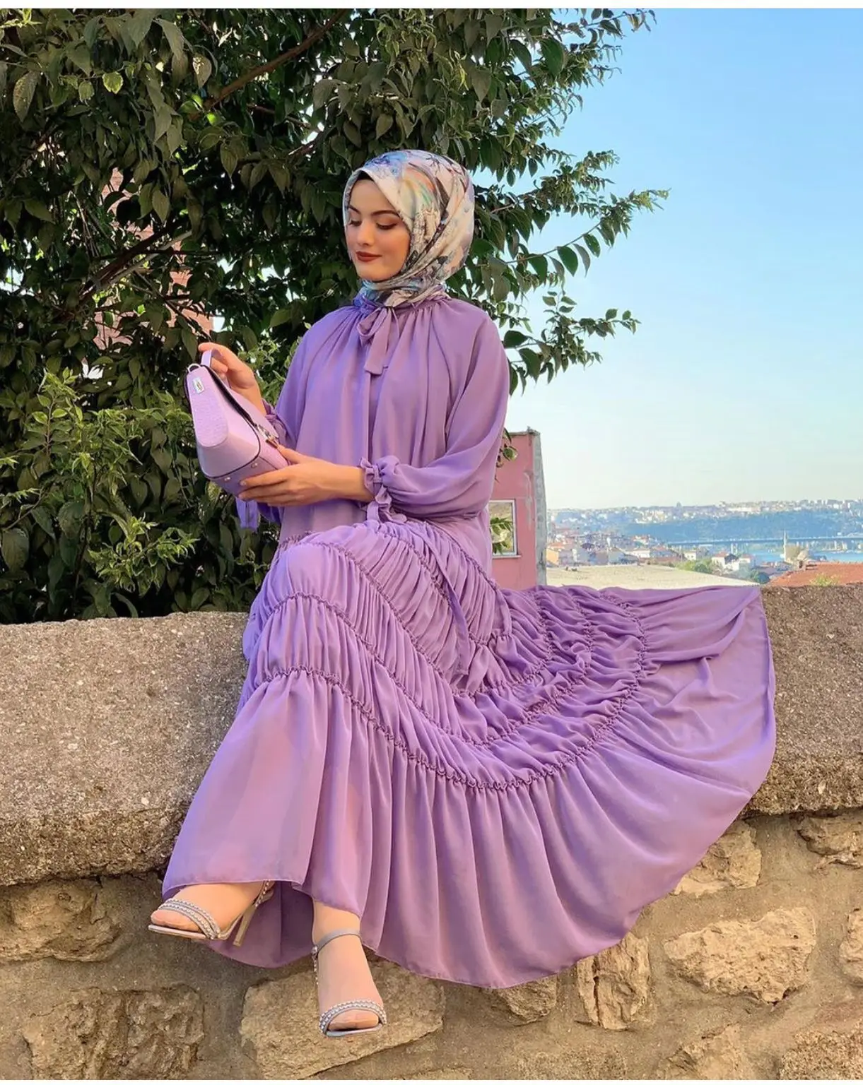 HJ ZMDR21 Summer Chiffon Wholesale Abaya Dresses Middle East Muslim Dress Islamic Clothing Women
HJ ZMDR21 Summer Chiffon Wholesale Abaya Dresses Middle East Muslim Dress Islamic Clothing Women