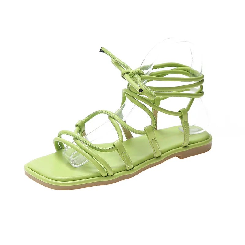 2021 new holiday strap slippers open toe round toe flat shoes Roman sandals women
2021 new holiday strap slippers open toe round toe flat shoes Roman sandals women