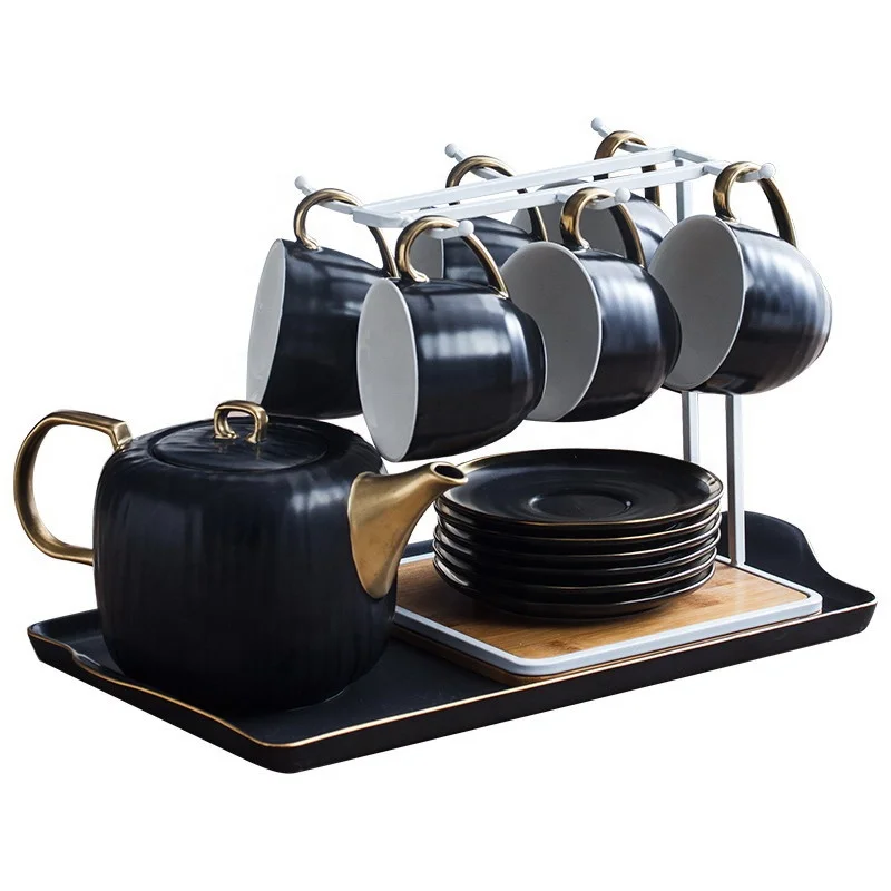 2021 New Arrival Cheap Coffee Pot Set Restaurant Ceramic Tea Set With Teapot, As picture
2021 New Arrival Cheap Coffee Pot Set Restaurant Ceramic Tea Set With Teapot, As picture