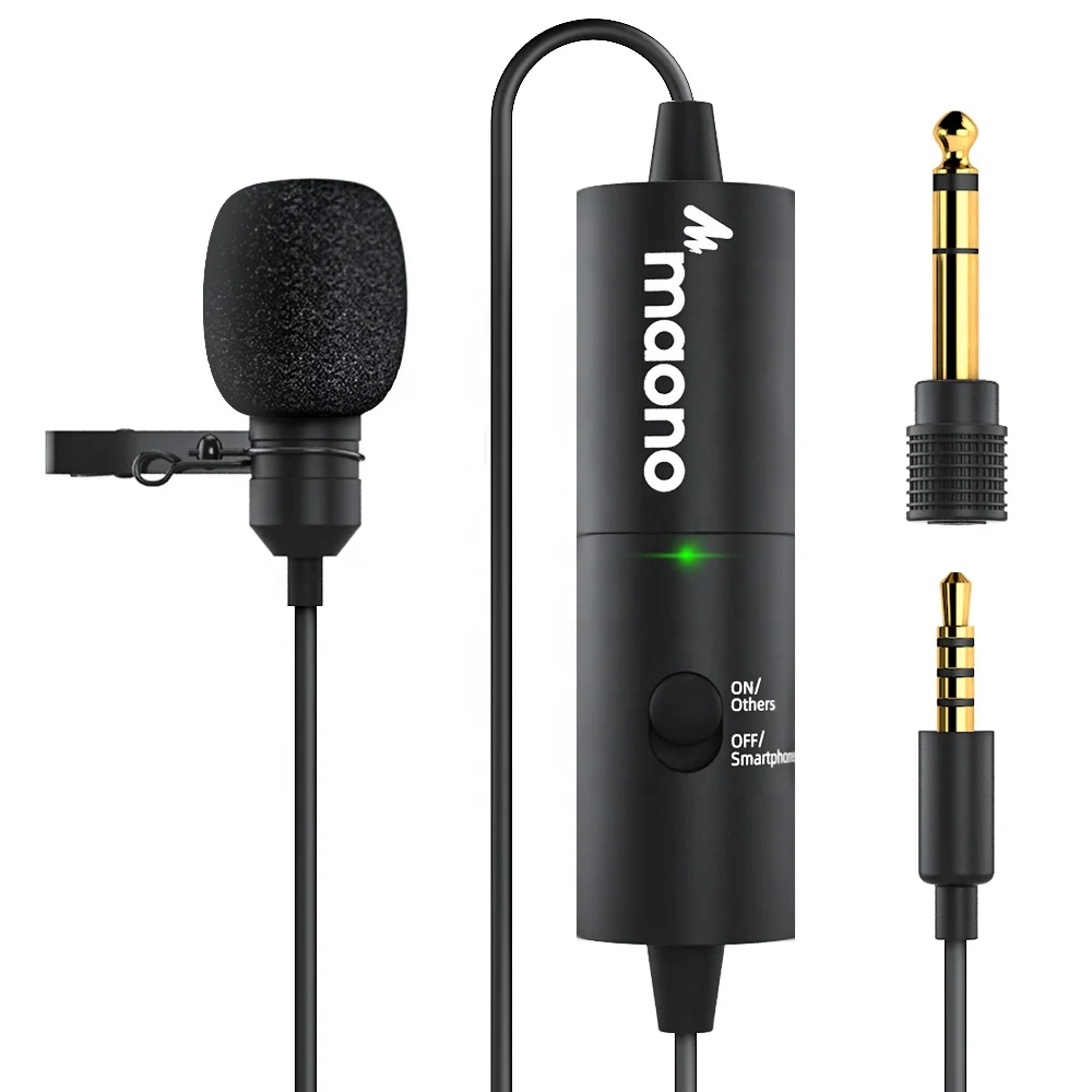 Professional Rechargeable Lapel Microphone Condenser Interview Microphone For Phone Computer or Camera, Black
Professional Rechargeable Lapel Microphone Condenser Interview Microphone For Phone Computer or Camera, Black
