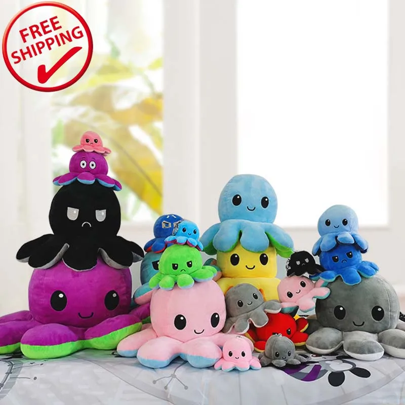 Octopus Pillow Stuffed Toy Dolls Soft Octopus Plush Doll Cute Home Decoration Accessories For Children Gifts, Blue/black/orange..
Octopus Pillow Stuffed Toy Dolls Soft Octopus Plush Doll Cute Home Decoration Accessories For Children Gifts, Blue/black/orange..