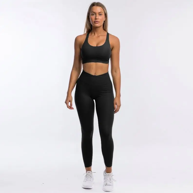 High Waisted Leggings Yoga Pants Leggings Seamless Gym Set Clothing Women, Customized colors
High Waisted Leggings Yoga Pants Leggings Seamless Gym Set Clothing Women, Customized colors