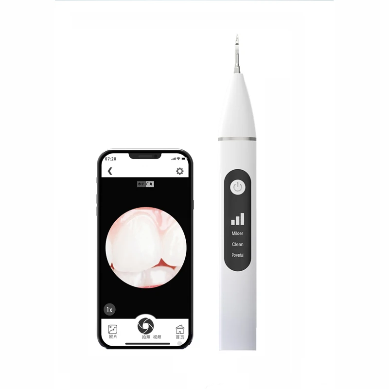 Home Use Ultrasonic Resonance Tooth Cleaner Dental Care Instrument With Camera, White/black
Home Use Ultrasonic Resonance Tooth Cleaner Dental Care Instrument With Camera, White/black