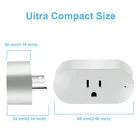 Amazon tuya US smart wifi power plug work with apple