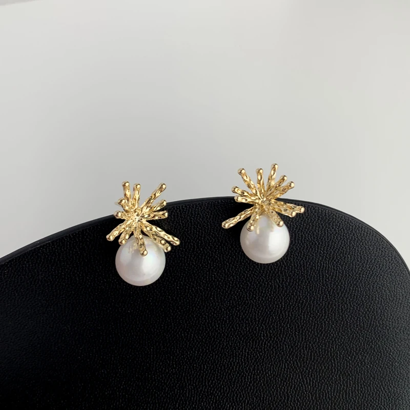 Vershal Korean Jewellery 18K Gold Plated Bisuteria Pearl Ear Rings Stud Earrings Jewelry For Women
Vershal Korean Jewellery 18K Gold Plated Bisuteria Pearl Ear Rings Stud Earrings Jewelry For Women