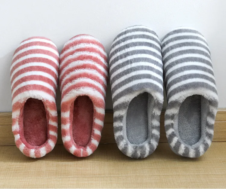 Winter Warm Slippers Closed Toe pantuflas de invierno Non-Slip House Ladies Slippers Striped Indoor Women Slides, Red/blue/green
Winter Warm Slippers Closed Toe pantuflas de invierno Non-Slip House Ladies Slippers Striped Indoor Women Slides, Red/blue/green