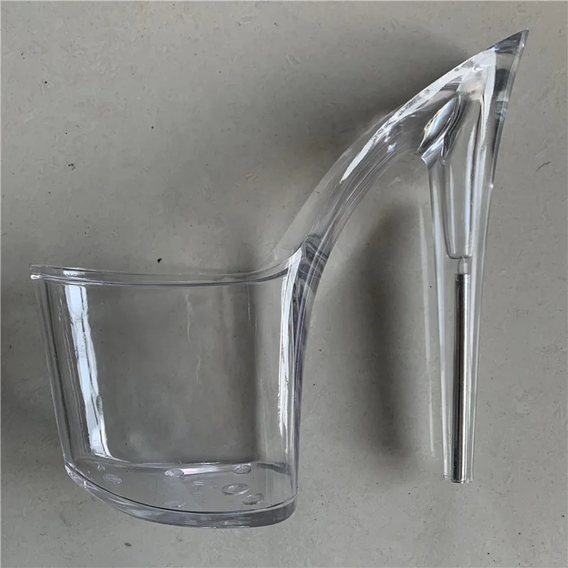 8 inch- 20cm super high heel sole PC material Transparent and clear sole, Color 
8 inch- 20cm super high heel sole PC material Transparent and clear sole, Color