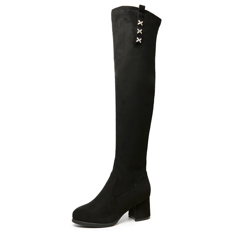 2020 Classic Middle and High Heel over-the-Knee Boots Temperment Black Boots outdoor shoes EU 35-40
2020 Classic Middle and High Heel over-the-Knee Boots Temperment Black Boots outdoor shoes EU 35-40