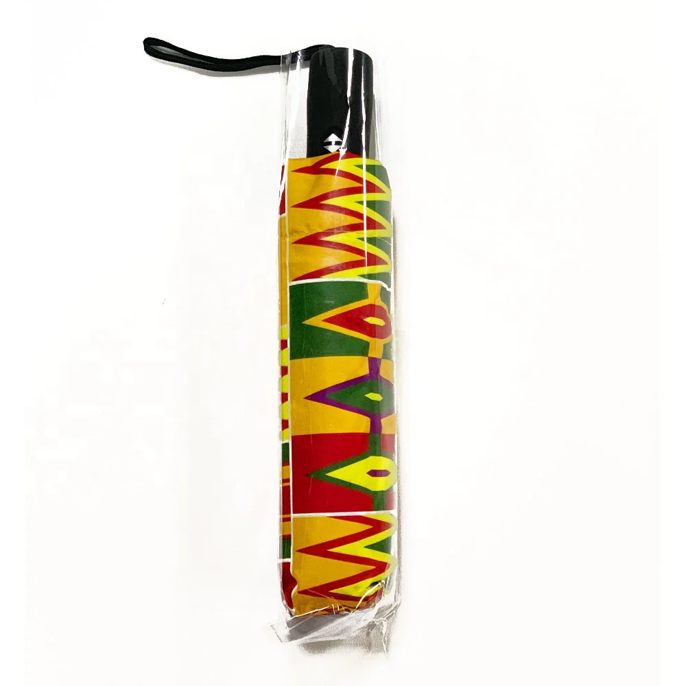 New designed 8 bones water proof and sun proof umbrella custom African Kente pattern print umbrella high quality, As showed
New designed 8 bones water proof and sun proof umbrella custom African Kente pattern print umbrella high quality, As showed